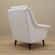 White armchair, Danish design, 1970s, production: Denmark