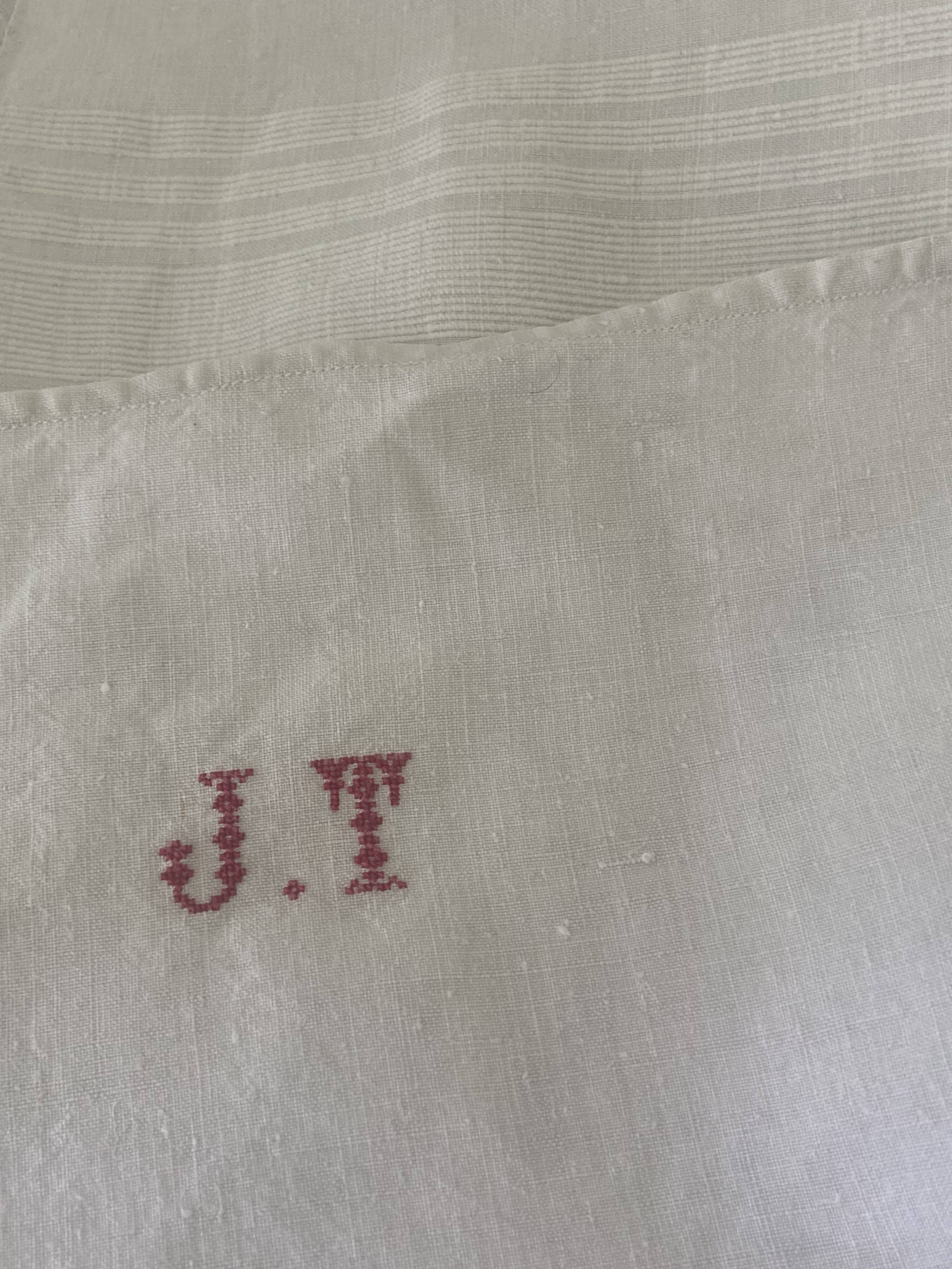 Antique linen, vintage tablecloth