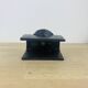 Vintage wrought iron brutalist candle holder