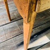 Table d'appoint vintage en bois , circa 50's