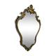 Miroir bois doré vintage 40x70cm
