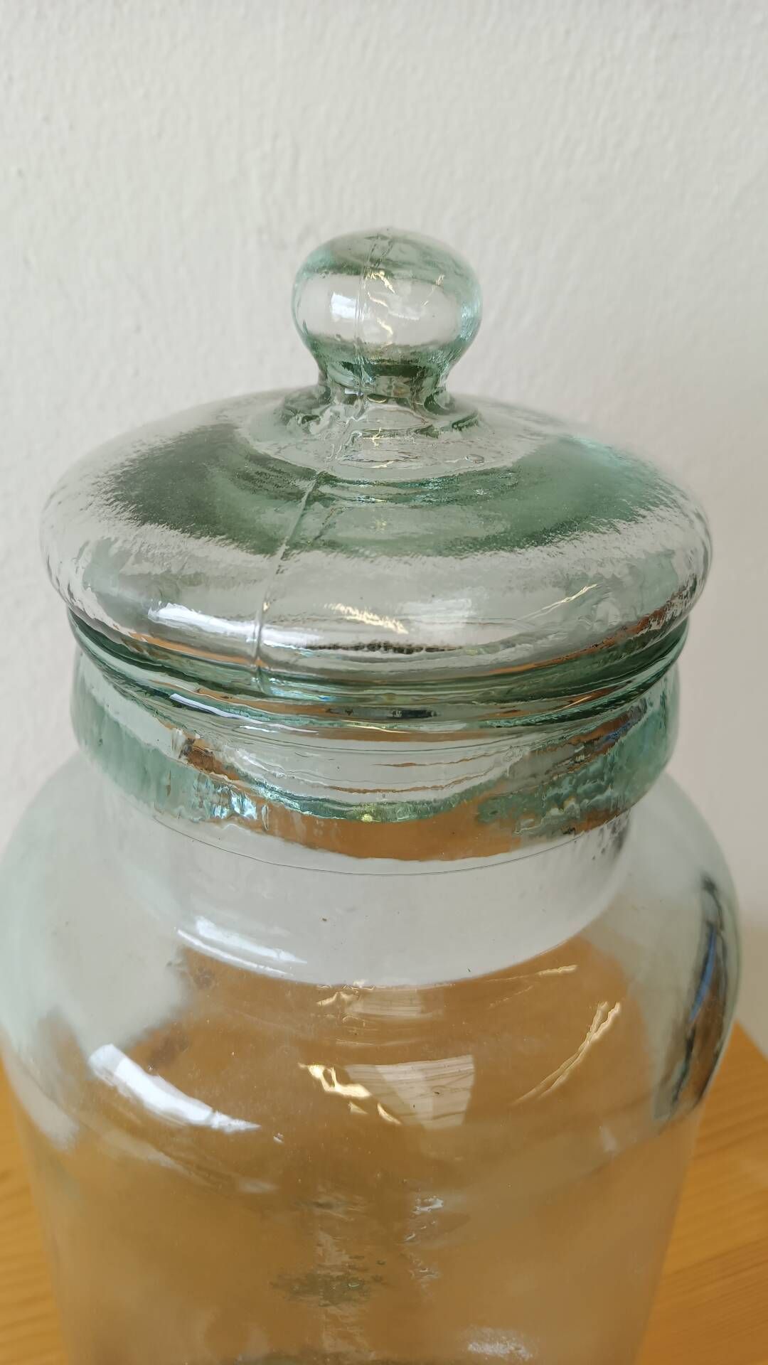 Glass sweet jar