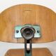 Dark Green Industrial Workshop Chair, 1950s