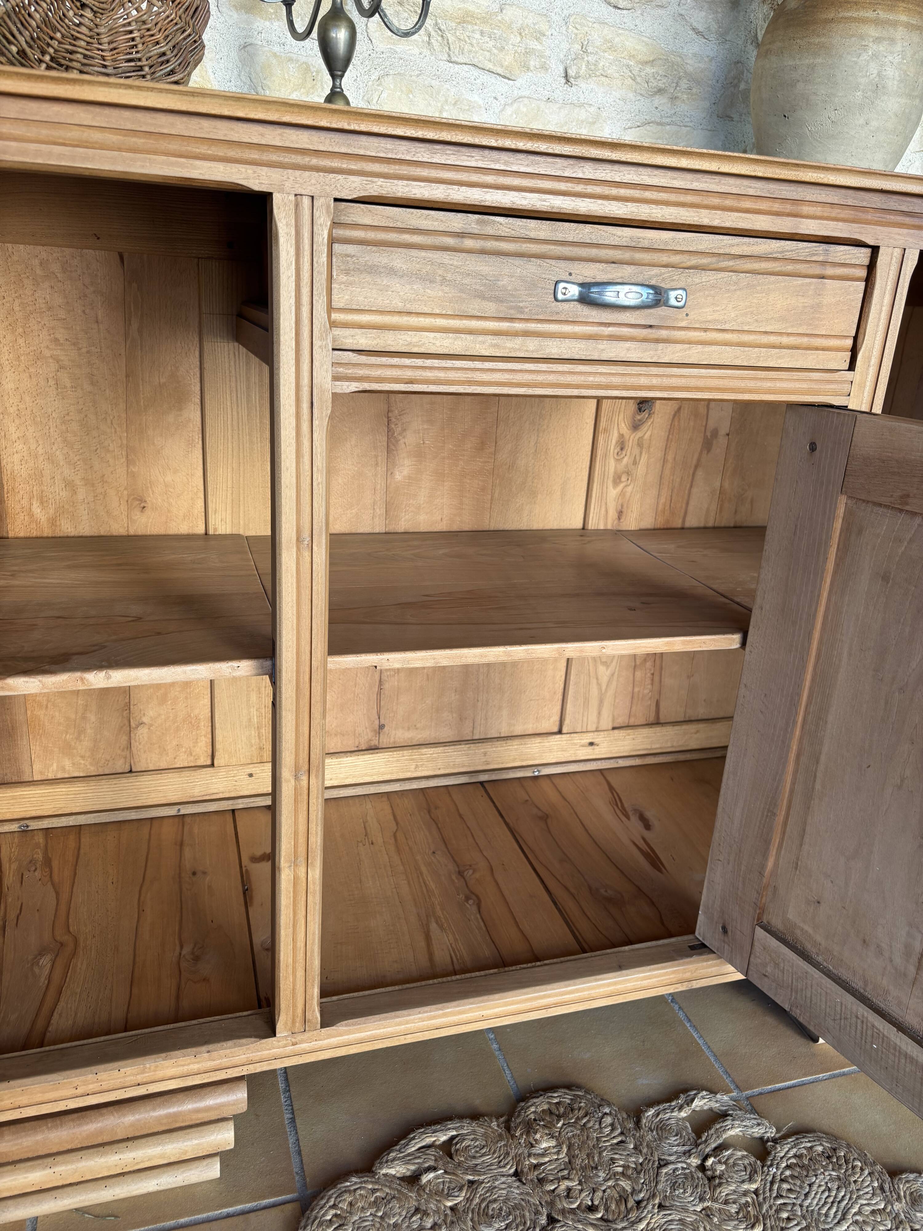 Restored solid wood Art Deco sideboard