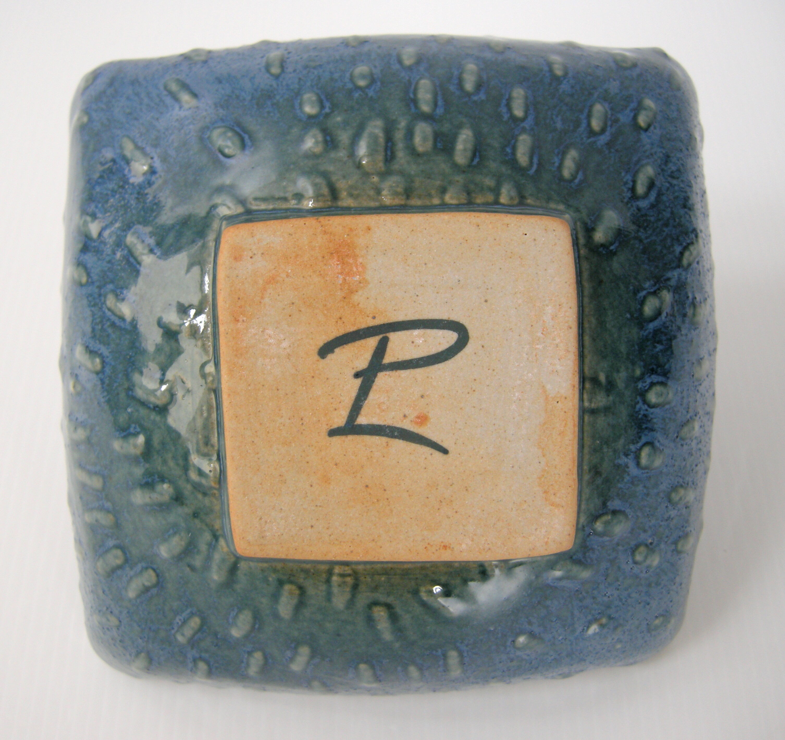 Vintage stoneware vase 1970