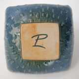 Vintage stoneware vase 1970