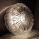 Vintage glass ceiling light from the 1960s