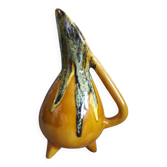 Vase tripode en céramique Vallauris