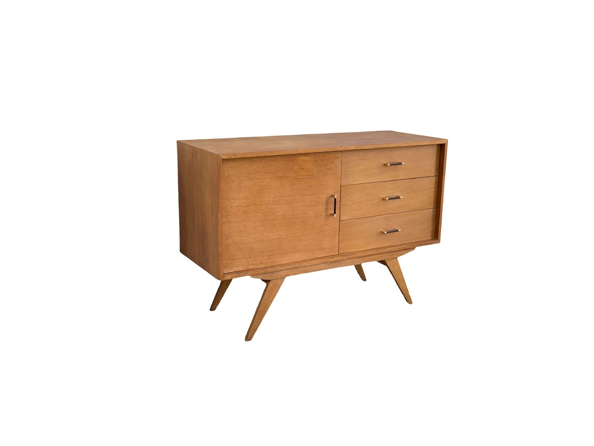 Vintage buffet compass feet 1950