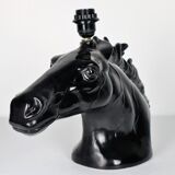 Ceramic horse lamp 1980