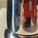 Italian coffee maker kitty oro 3 cups Guido Bergna italy vintage 80 stainless steel and brass