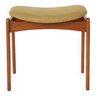 Erik Buch Ottoman for OD Mobler, 1960s, Teak, Vintage