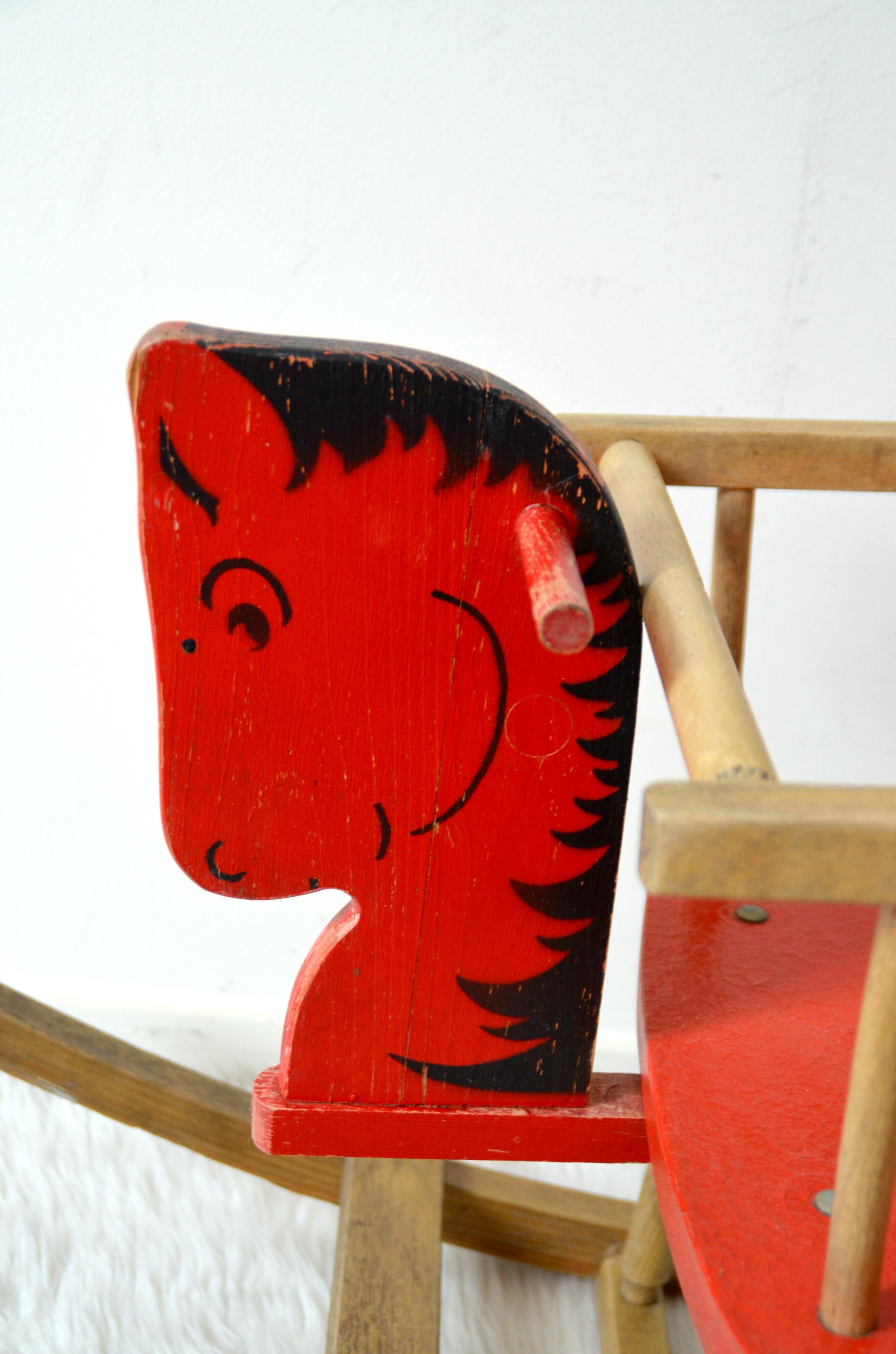 Vintage rocking horse