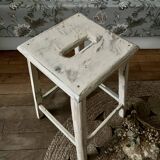 Weathered workshop stool (renovated)