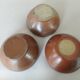 3 stoneware bowls size 2