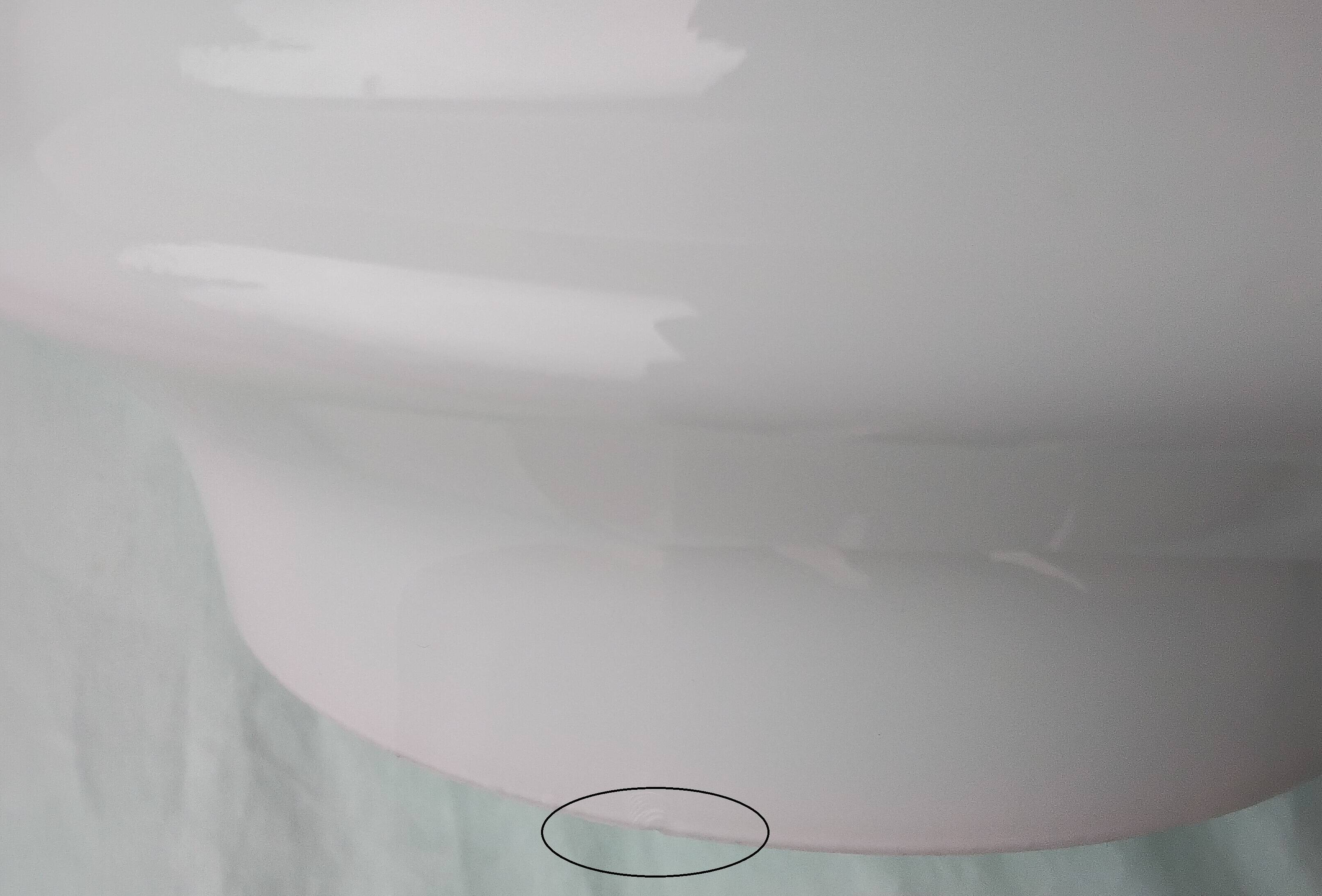 Suspension in opaline