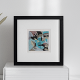 Blue Flower and Hand