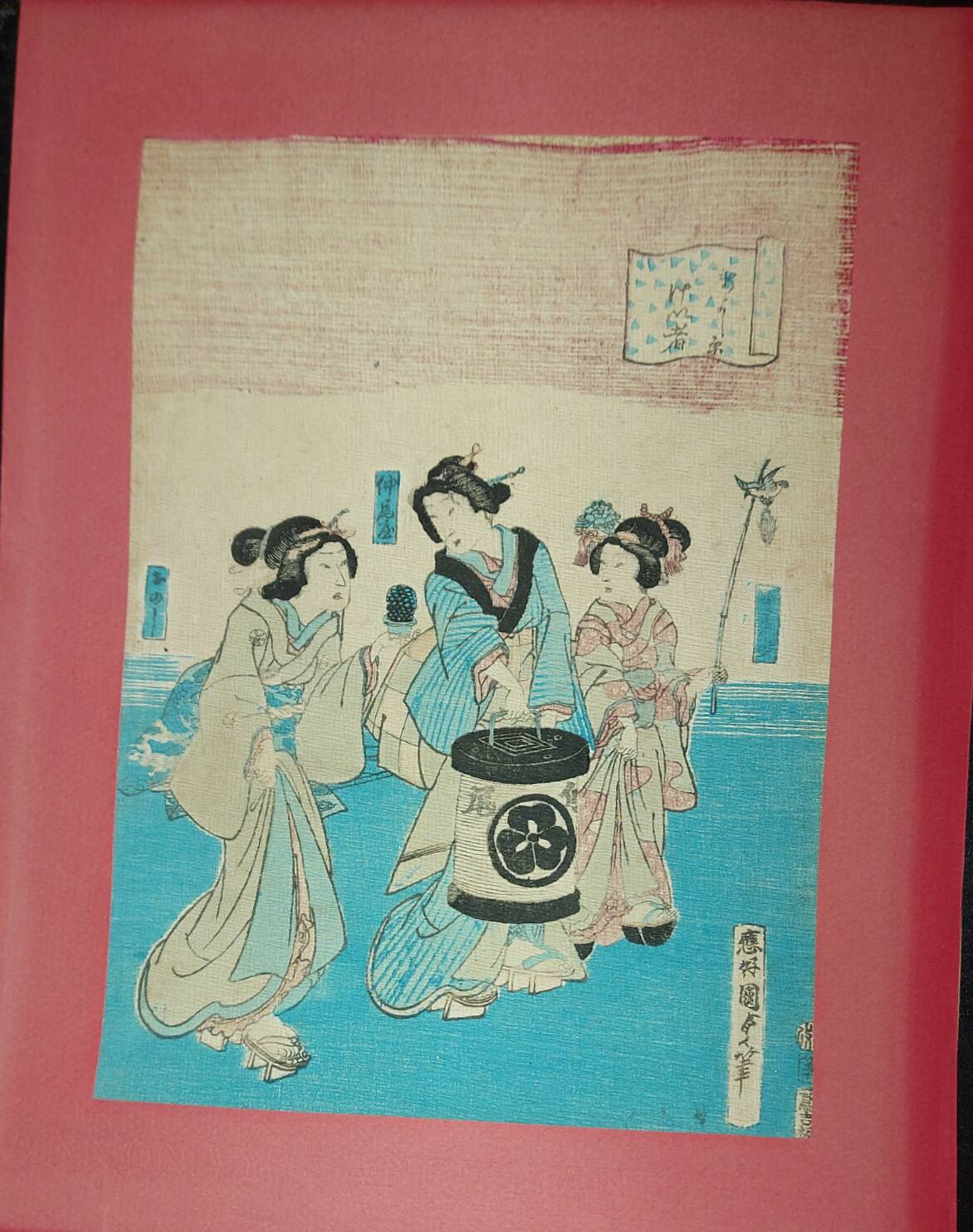 Original Japanese Print by Utagawa Kunisada