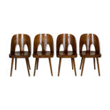 Wooden chairs by Oswald Haerdtl for Ton, 1950