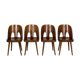 Wooden chairs by Oswald Haerdtl for Ton, 1950