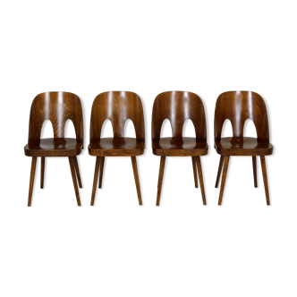 Chaises en bois par Oswald Haerdtl pour Ton, 1950