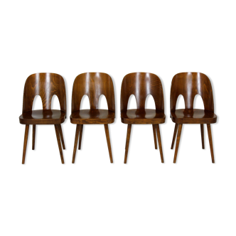 Wooden chairs by Oswald Haerdtl for Ton, 1950