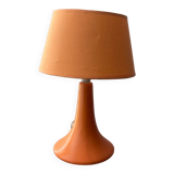 Orange vintage lamp