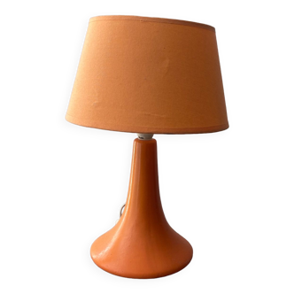 Orange vintage lamp