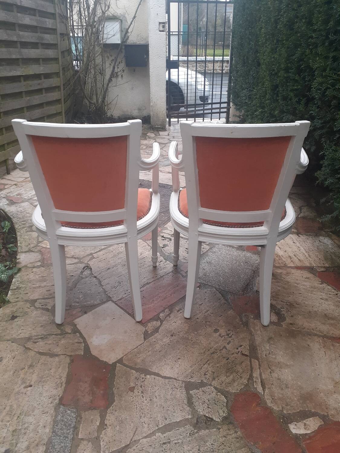 Louis XVI style armchair