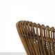 Rattan stool, Italy, 1960s.