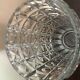 Moulded glass vase