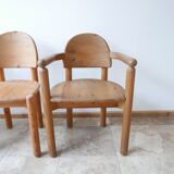 Rainer Daumiller Mid-Century Pine Dining Chairs (6)