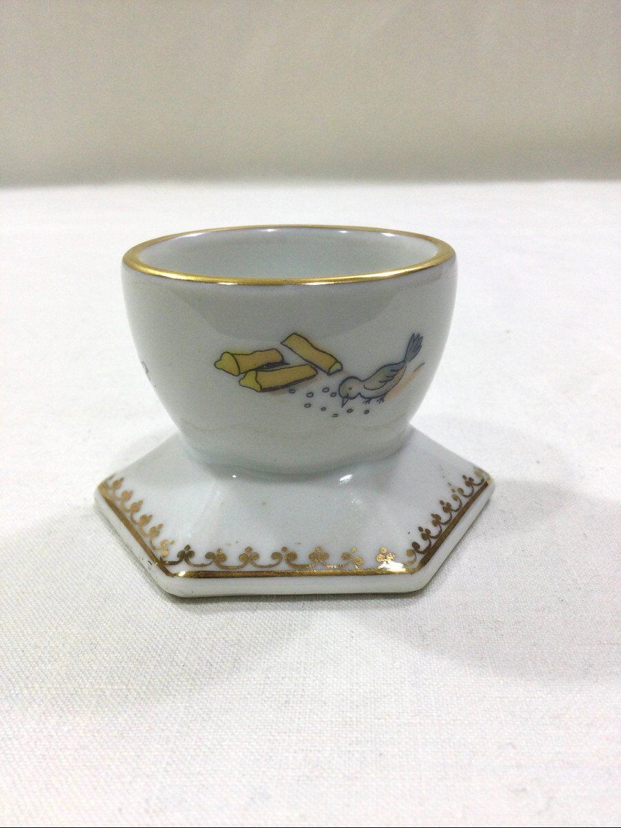 Limoges eggcup