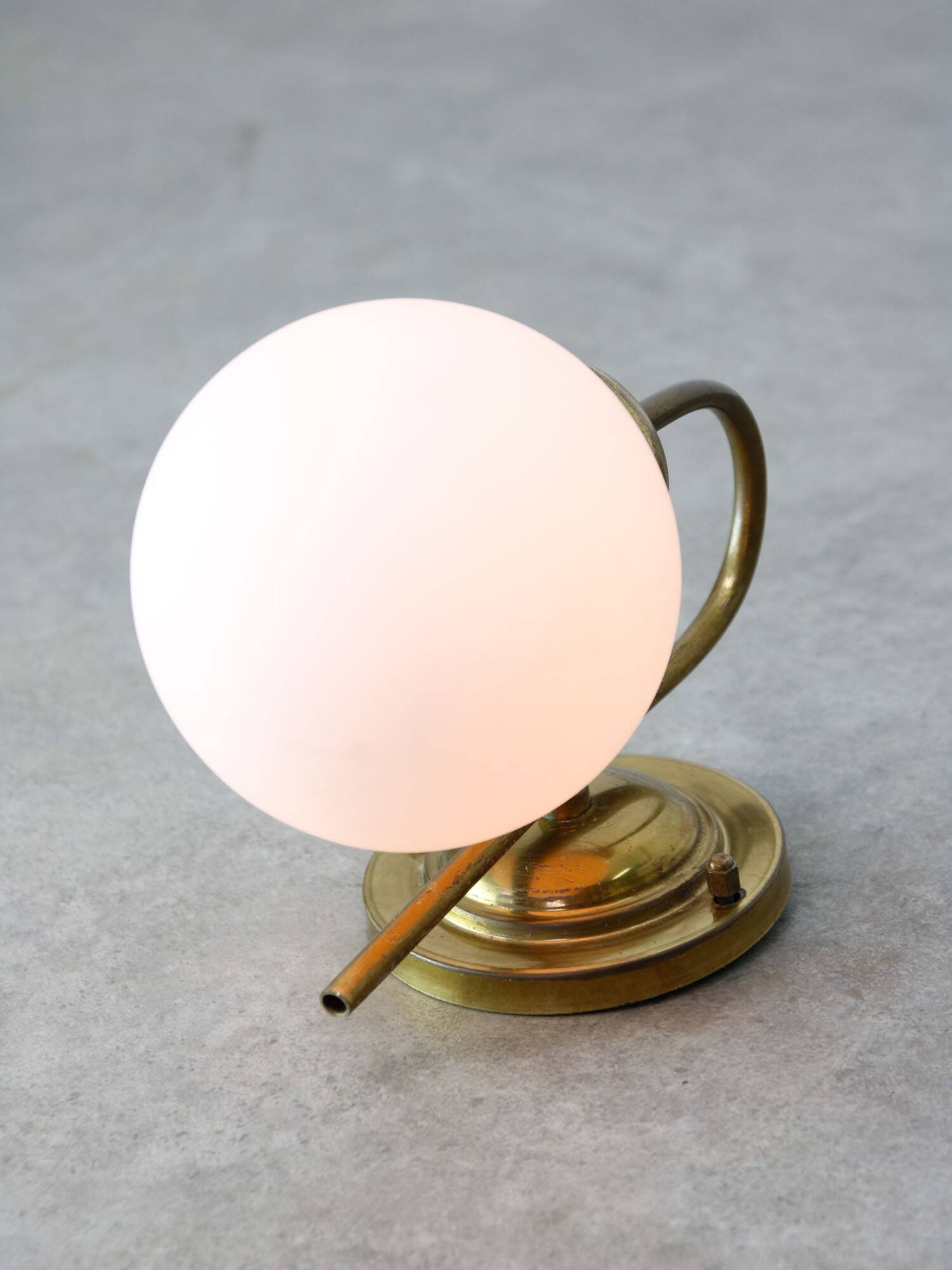 Mid-Century Italian Brass Wall Lamp, 1960s