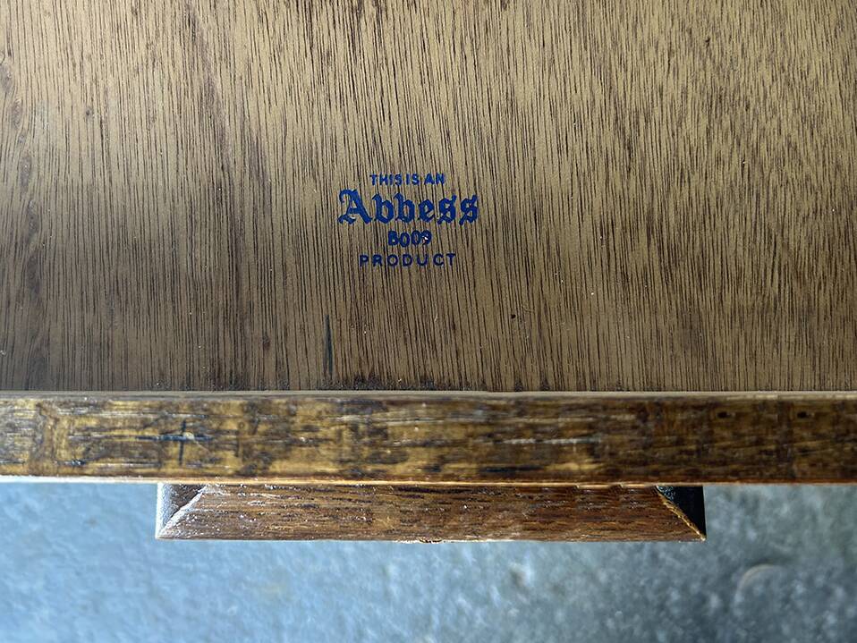 Vintage ‘Abbess’ Oak Office Desk Writing Table Mid Century 1950s-60s