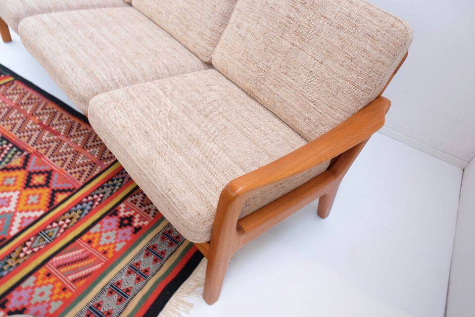 Kristensen teak sofa bed, 60s/70s style, Danish style.