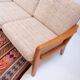 Kristensen teak sofa bed, 60s/70s style, Danish style.