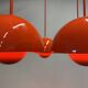 Verner Panton chandelier Flowerpot lamp