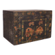 Antique opera chest with lotus flowers, China, circa 1900