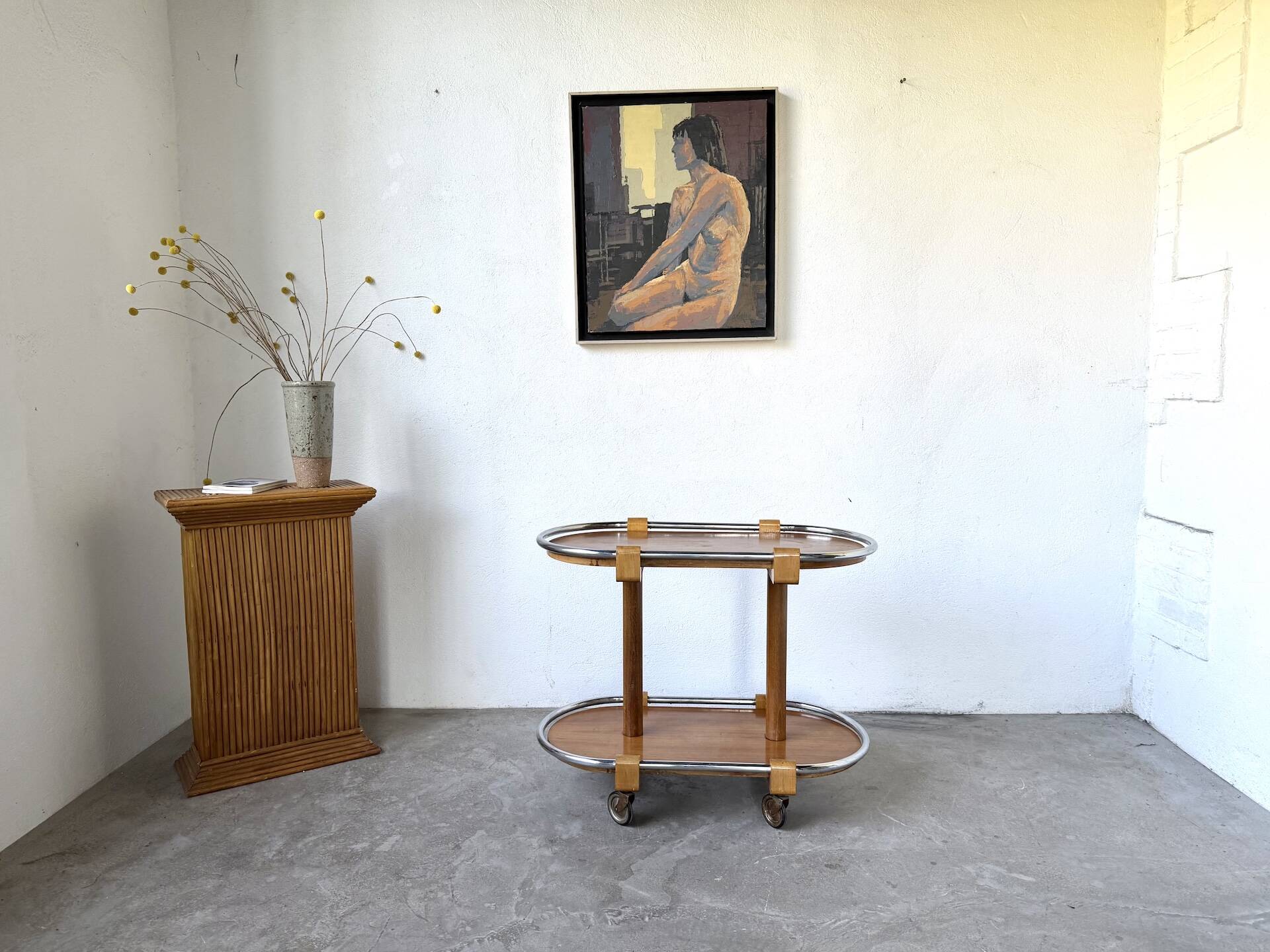 Art Deco serving trolley circa 1930-40