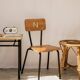 School chair, child