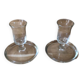 Lot de 2 bougeoirs