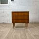 Commode scandinave en teck, années 60