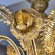 Murano glass chandelier, 6 arms, early 20th century
