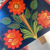 Vintage floral mirror