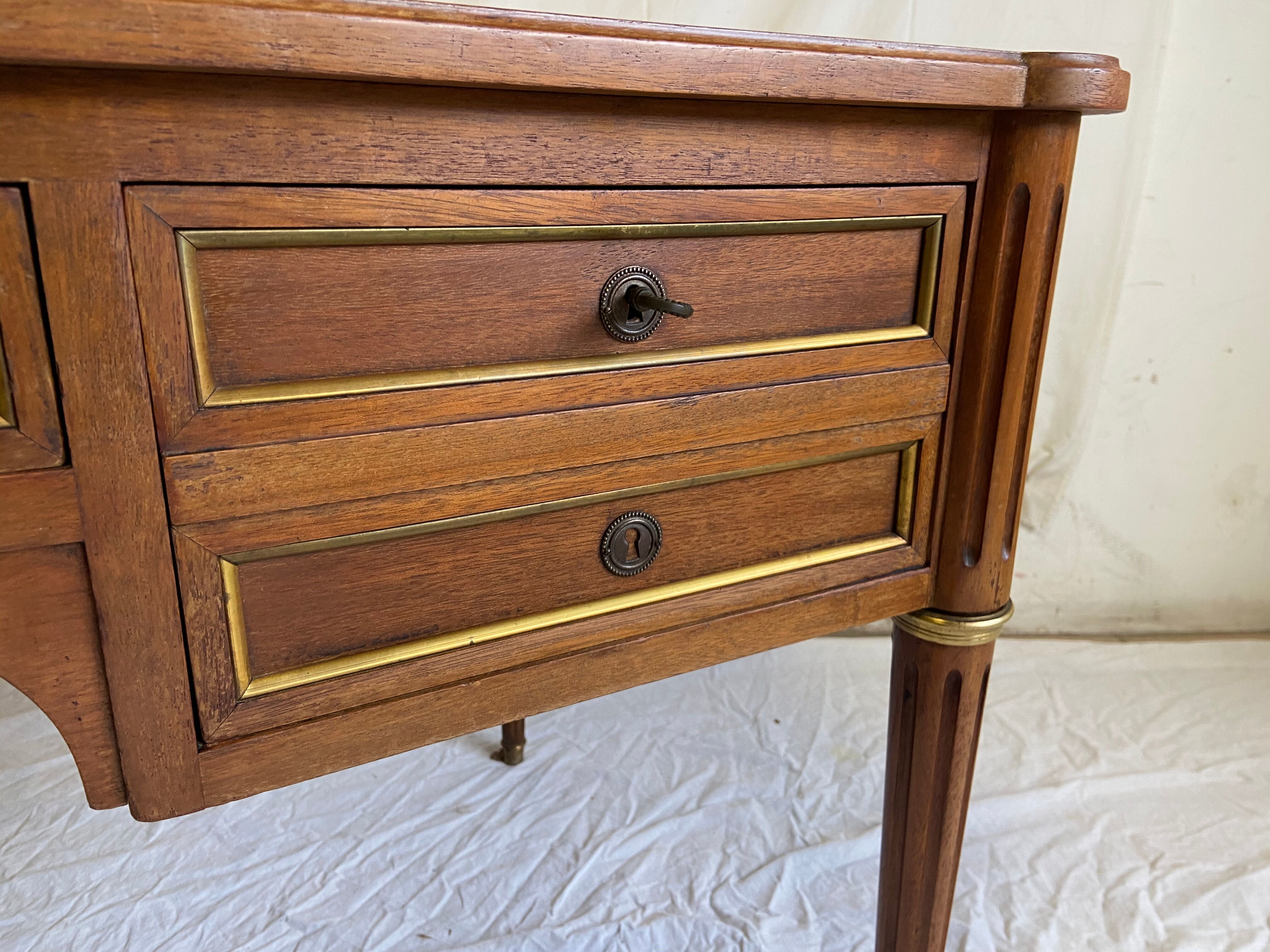 Louis XVI-style mahogany desk 1940