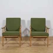 Mid-Century Modern Armchairs from TON, Czechoslovakia, 1960s, Set of 2