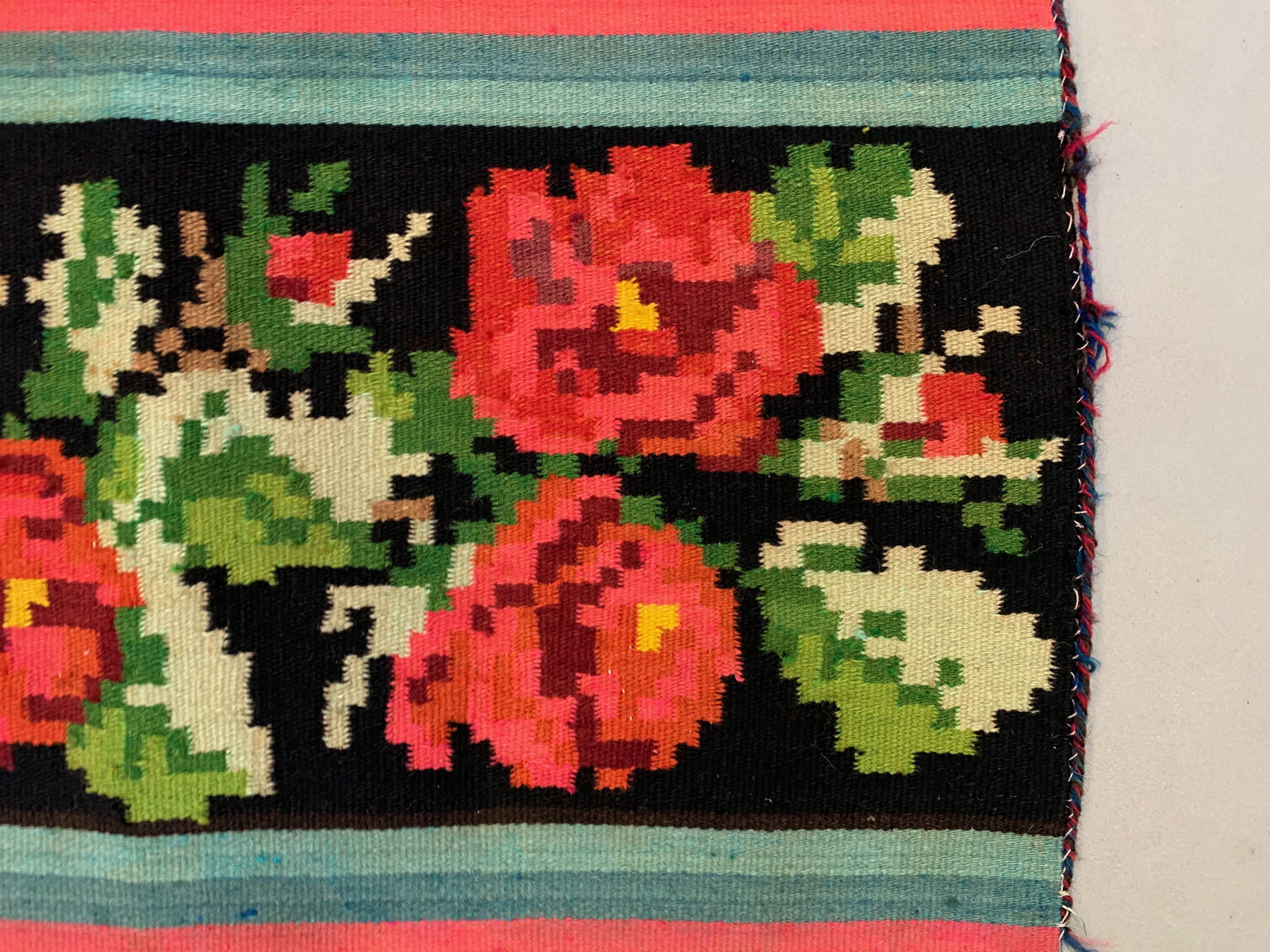 Medium Vintage Turkish Kilim Rug 161x91 cm Wool Kelim