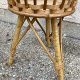 Vintage rattan worker