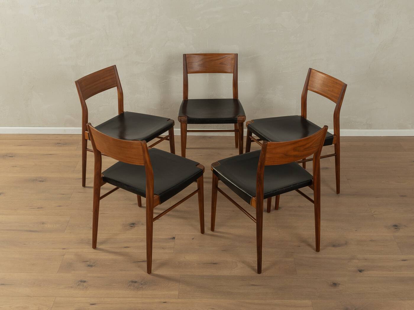 1950s Dining chairs, Georg Leowald for Wilkhahn